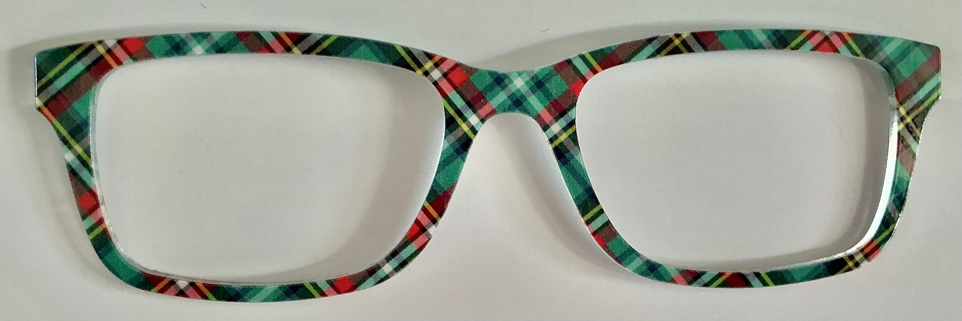 PAIR Otero Topper; Christmas Plaid