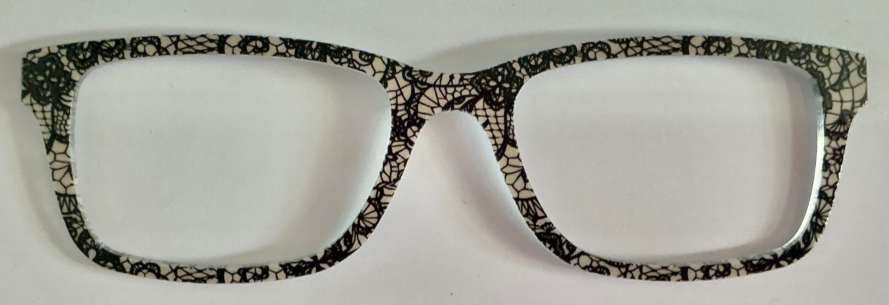 PAIR Otero Topper; Black Lace