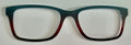 PAIR Otero Topper; teal to espresso gradient