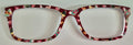 PAIR Otero Topper; burgundy hens