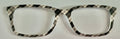 PAIR Otero Topper; gray and white plaid