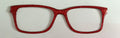 Otero Topper; red shimmer