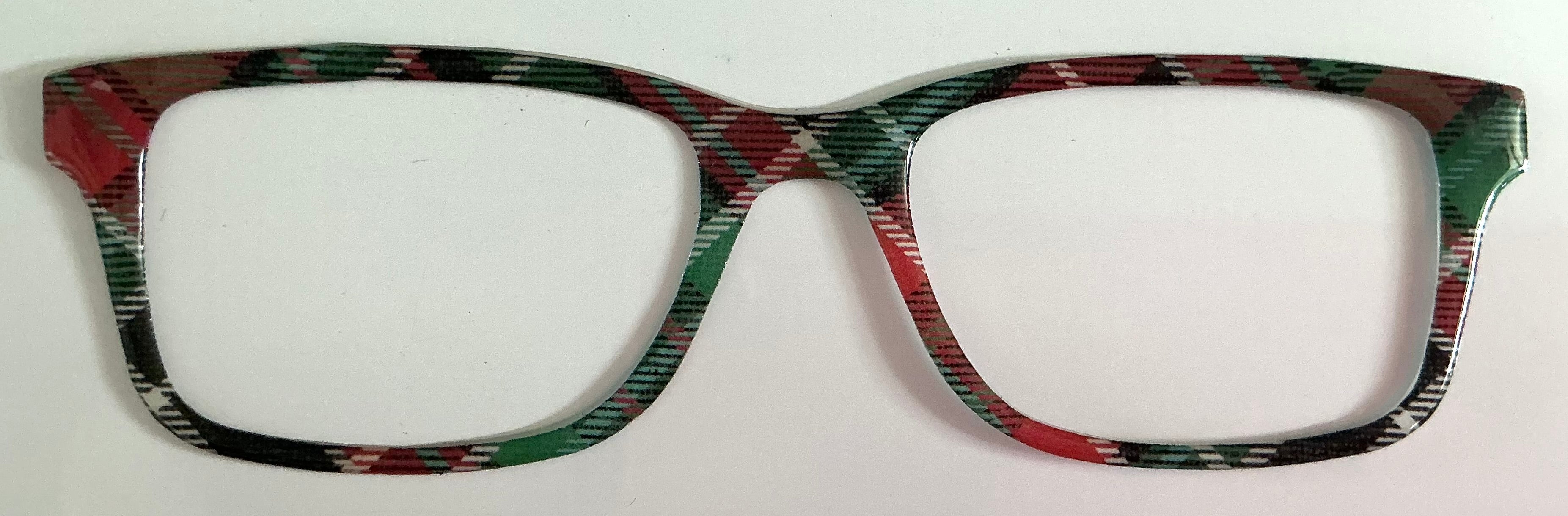 Otero Topper; Christmas Plaid