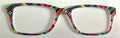 Otero Topper; vibrant design with shapes