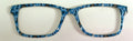Otero Topper; blue paisley