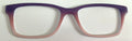 Otero Topper; purple/pink/cream gradient