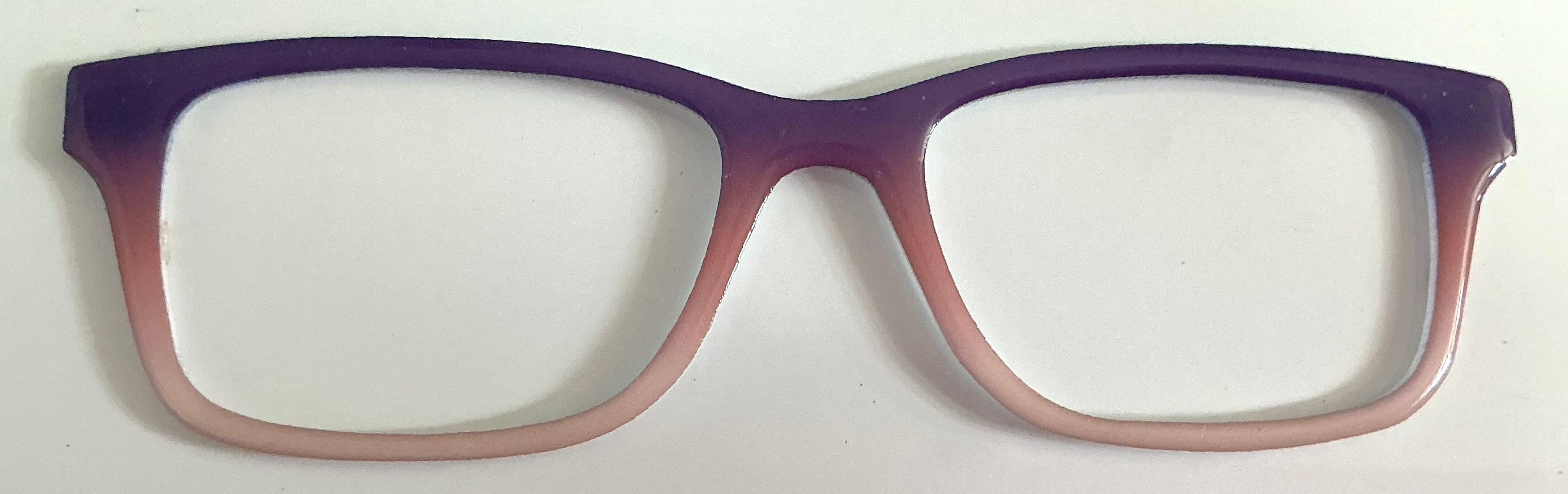 Otero Topper; purple/pink/cream gradient