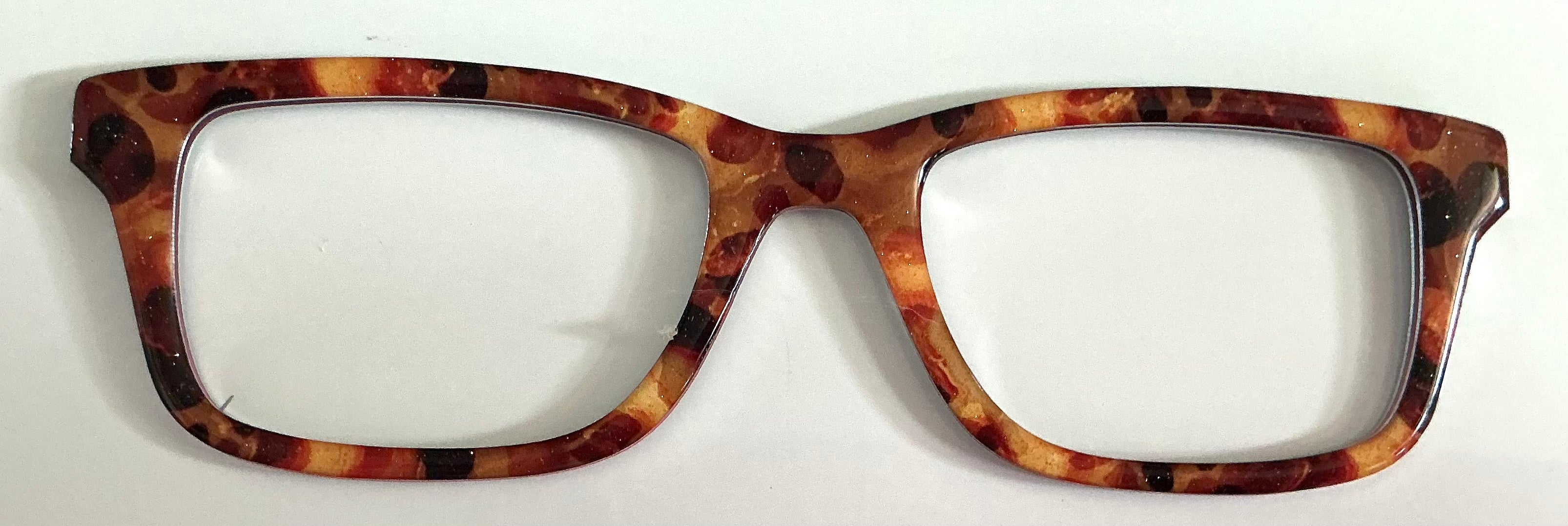 Otero Topper; copper/brown/gold tort