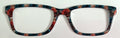Otero Topper; blue/red/cream roses