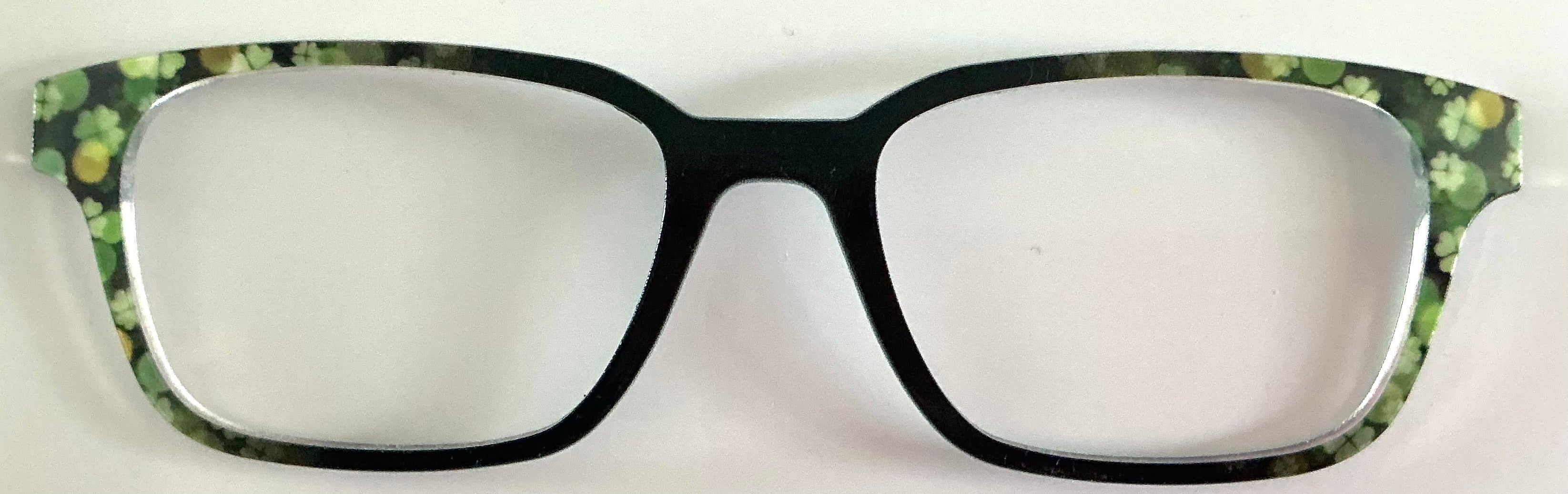 PAIR Finley Topper; shamrock/black vertical split