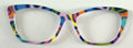 PAIR Wanda Topper, multicolored swirls