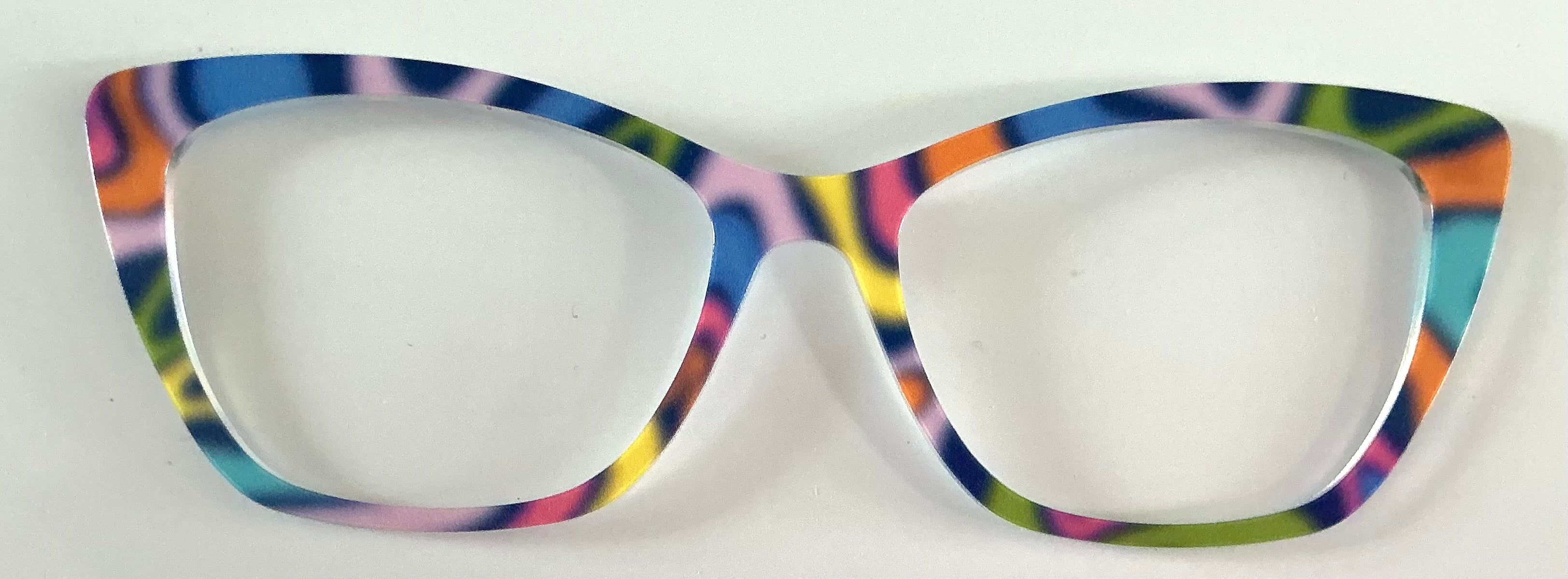 PAIR Wanda Topper, multicolored swirls