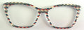 Wanda Topper, red, white, and blue waves