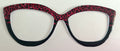 Wanda Topper; hybrid; metal; hot pink cheetah print/black