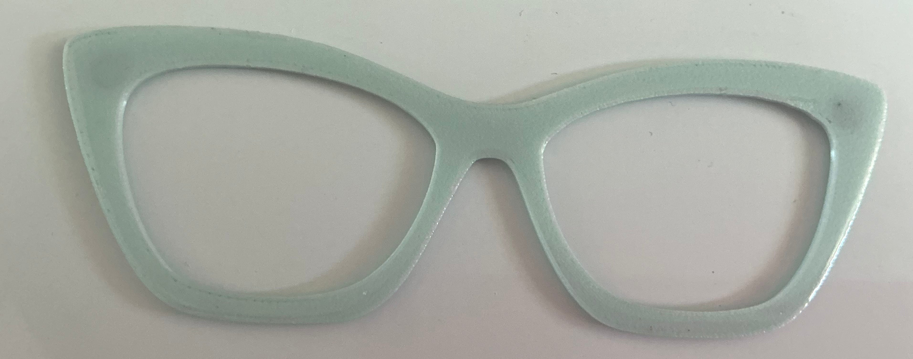 Wanda Topper; pale blue/green