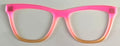 Harper Topper, pink to gold gradient