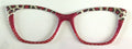Wanda Topper; pink/animal print/polka dot