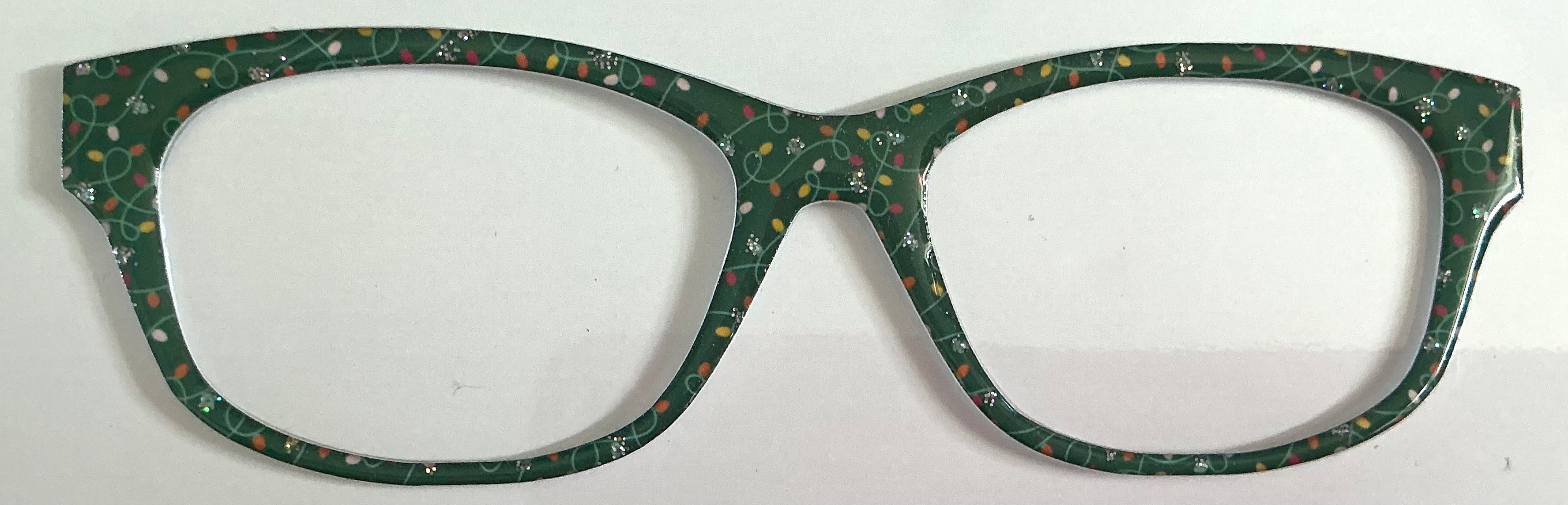 Addison Topper; Shan's Toppers and Precuts; green Christmas lights