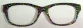 Addison Topper; Shan's Toppers and Precuts; semi-translucent rainbow cheetah
