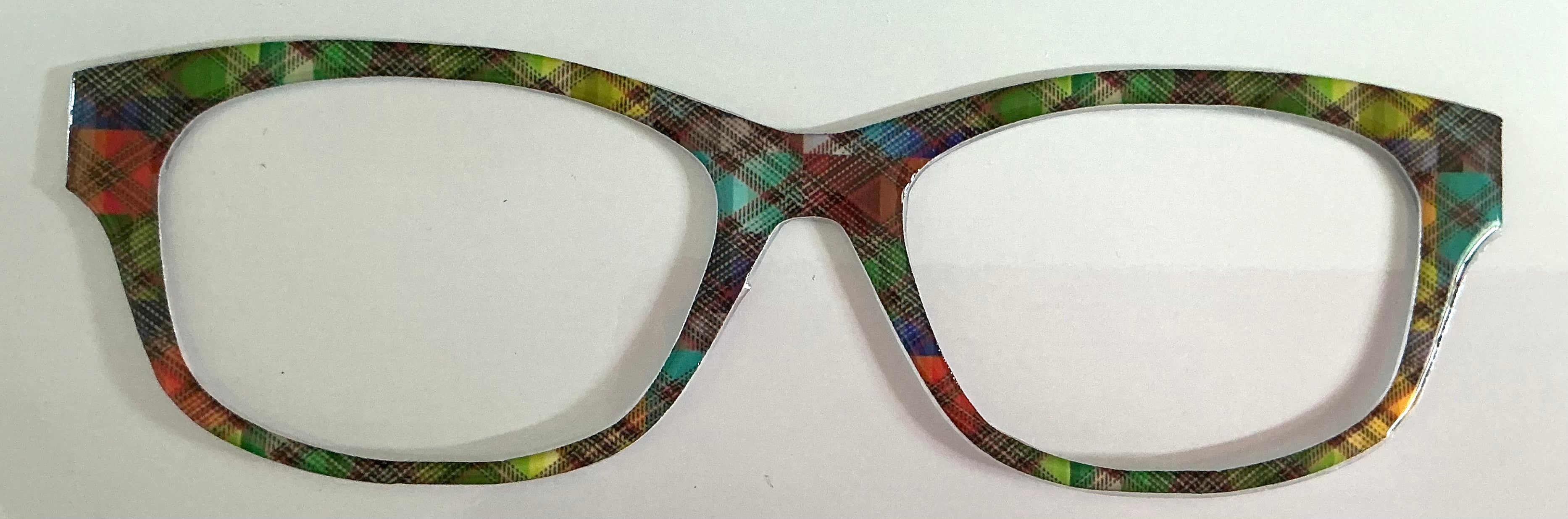 Addison Topper; plaid