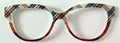 PAIR Quinn Topper; Plaid/Wood Split