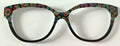 PAIR Quinn Topper; Christmas neon lights/black split