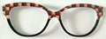 PAIR Quinn Topper; pink/burgundy squares/black split
