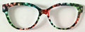 PAIR Quinn Topper; red and green bokeh dots