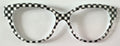 PAIR Quinn Topper; black and white checkered