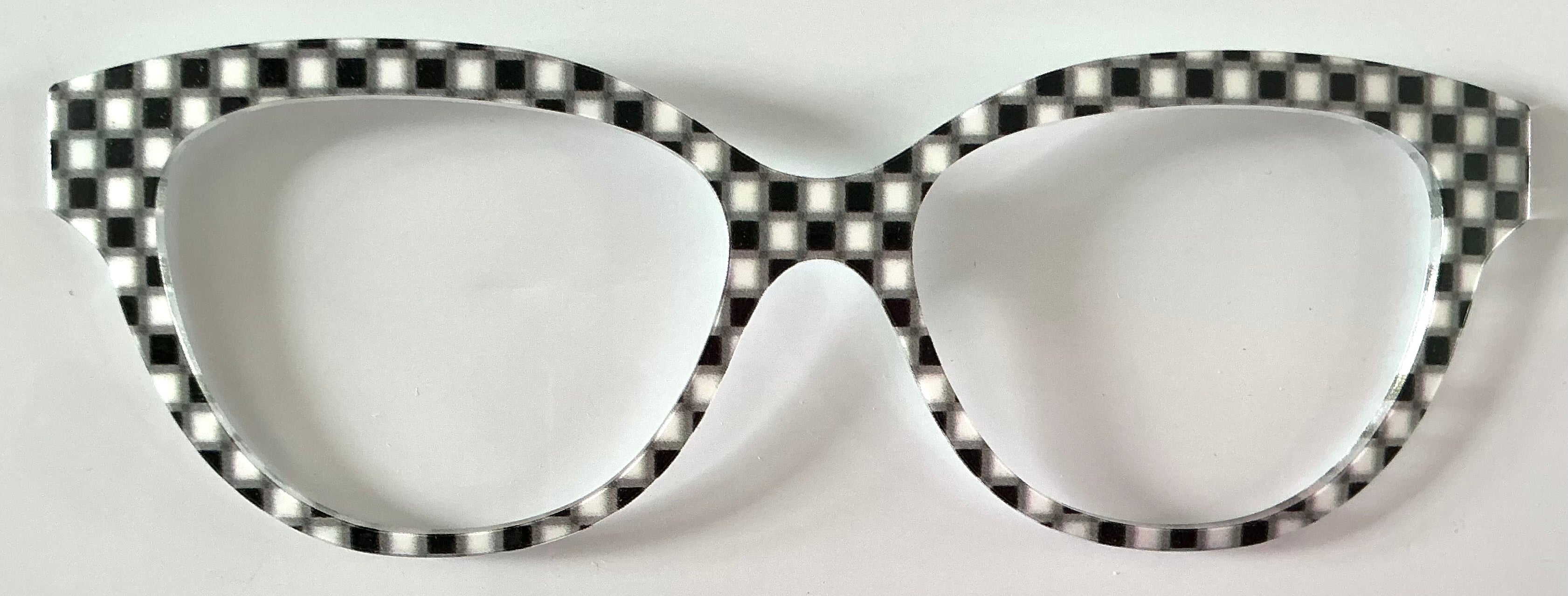 PAIR Quinn Topper; black and white checkered