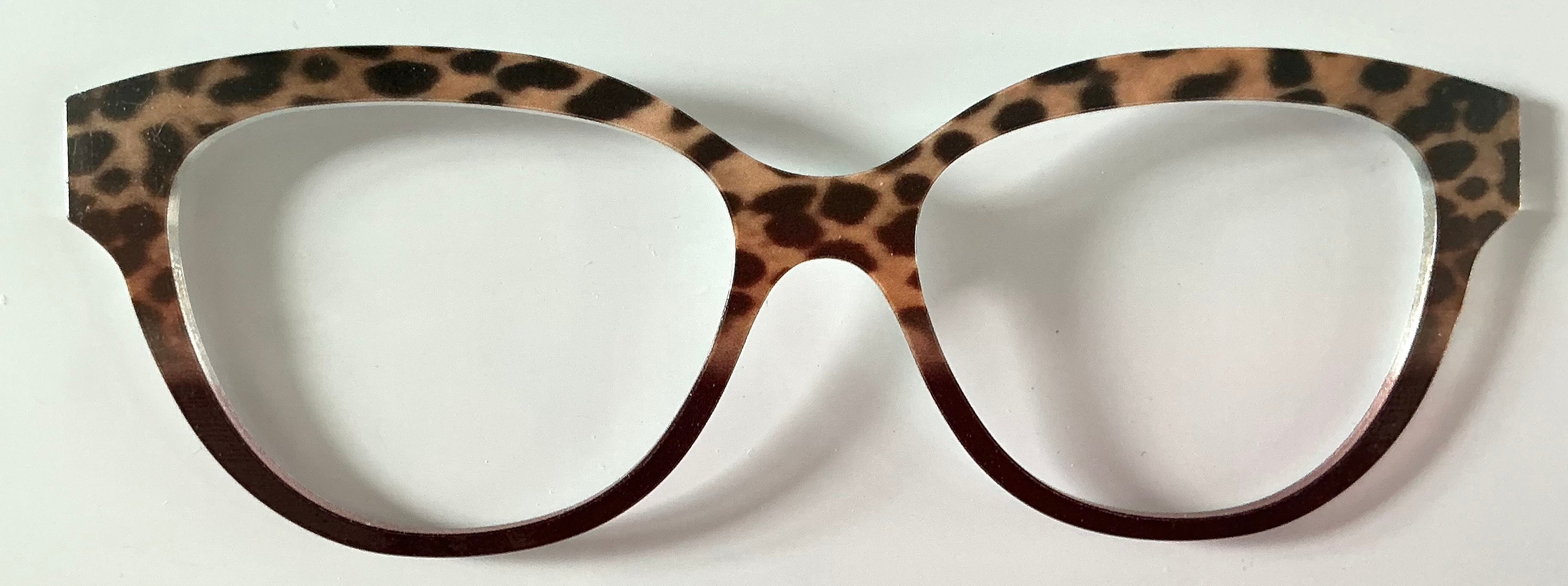 PAIR Quinn Topper; animal print fade