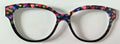 PAIR Quinn Topper; rainbow bokeh hearts to black fade
