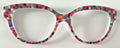 PAIR Quinn Topper; multicolored diamonds