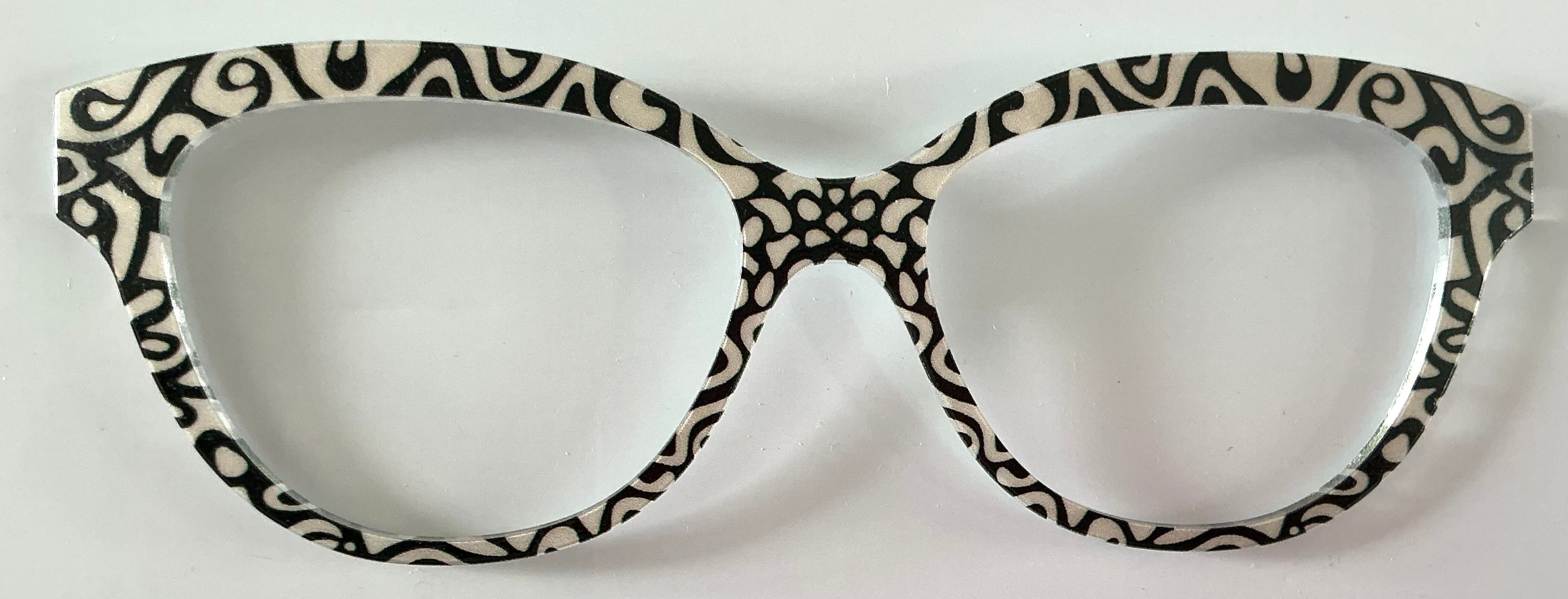 PAIR Quinn Topper; black lines on cream