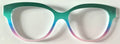 PAIR Quinn Topper; green/blue/pink gradient