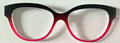PAIR Quinn Topper; black/hot pink gradient
