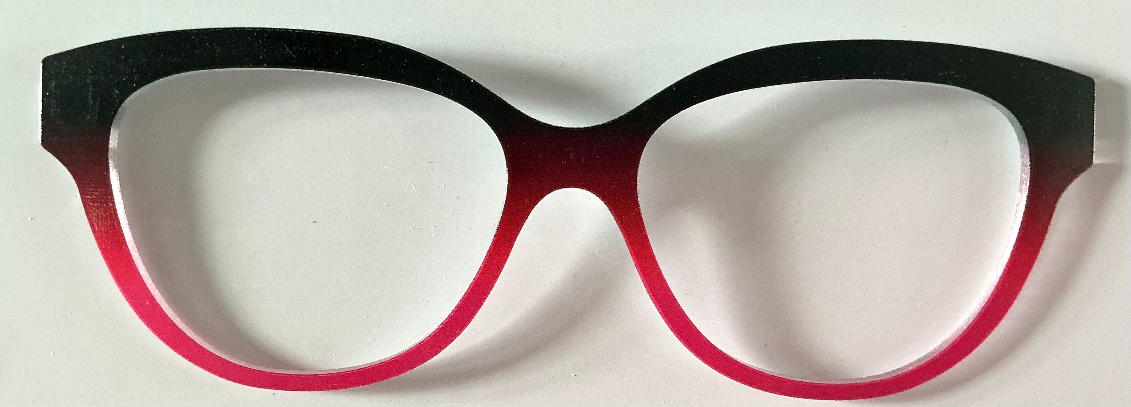 PAIR Quinn Topper; black/hot pink gradient