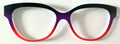 PAIR Quinn Topper; black/purple/red gradient