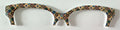 Quinn Brow Topper; geometric design