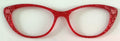 PAIR Ella Topper; red sparkle