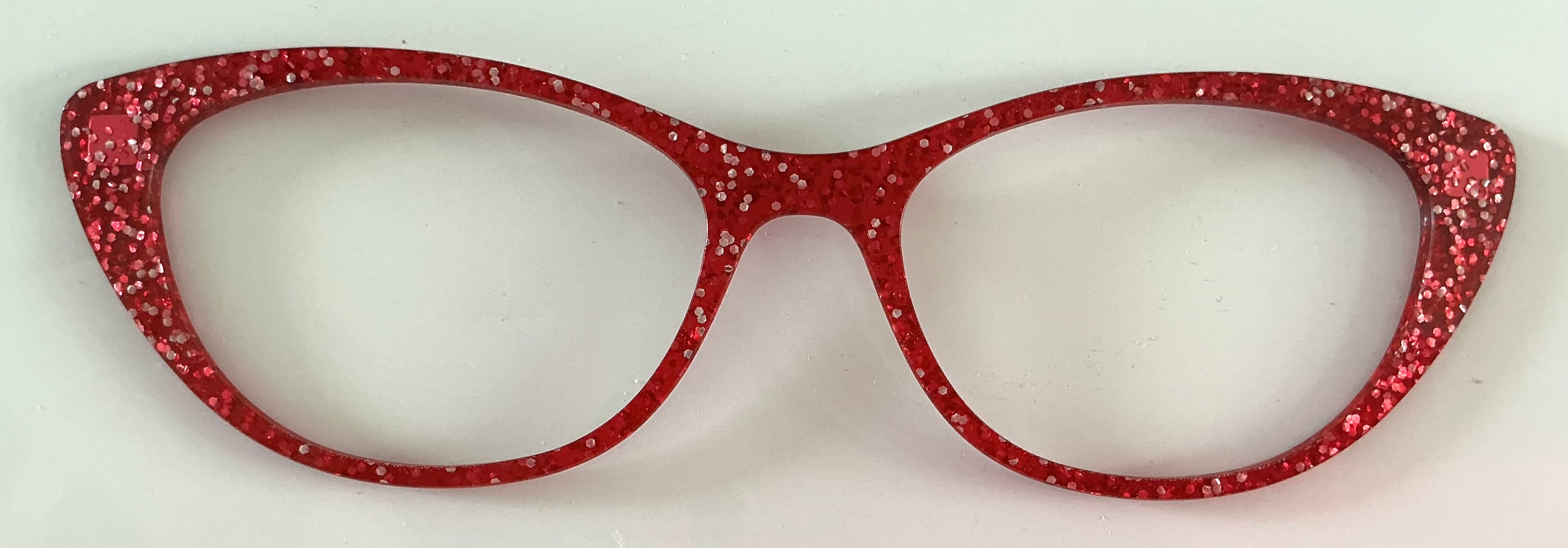 PAIR Ella Topper; dark red sparkle