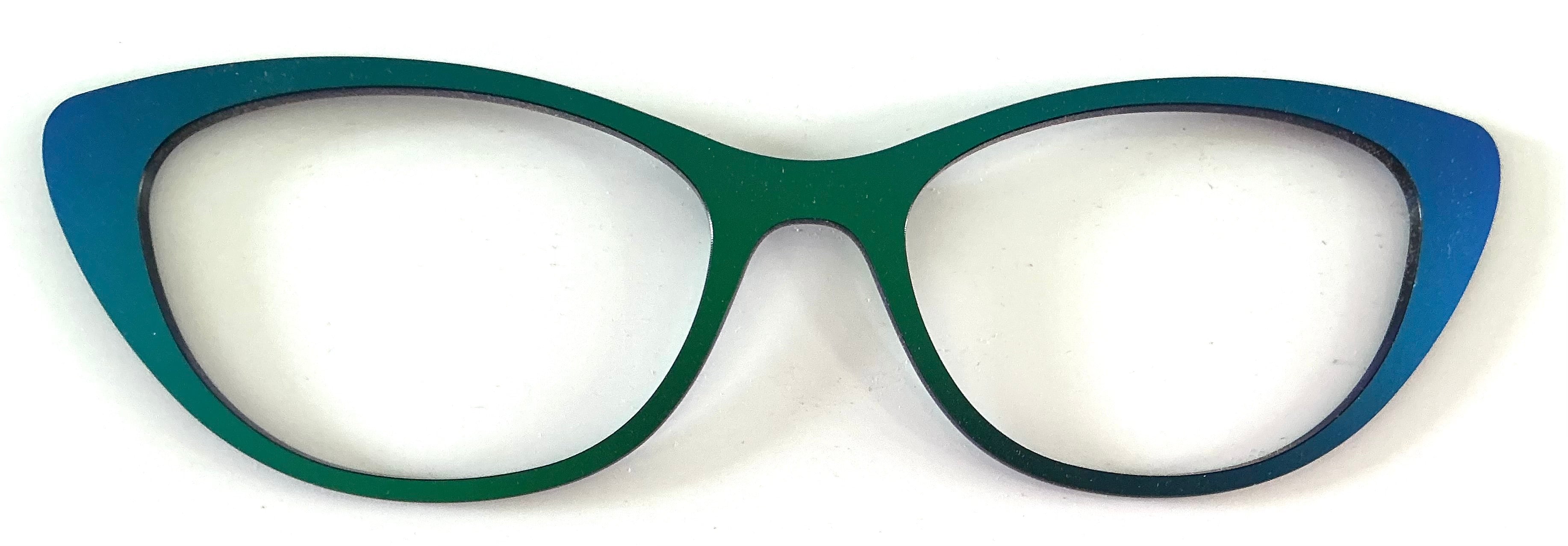 PAIR Premium Ella Topper; peacock ombre
