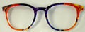 PAIR Reese Topper; orange blue design vertical split