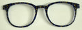 PAIR Reese Topper; gold lined design on navy
