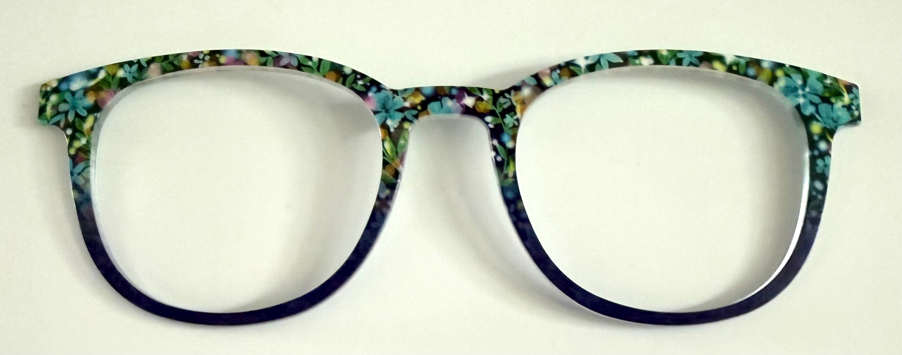 PAIR Reese Topper; flowers to navy fade