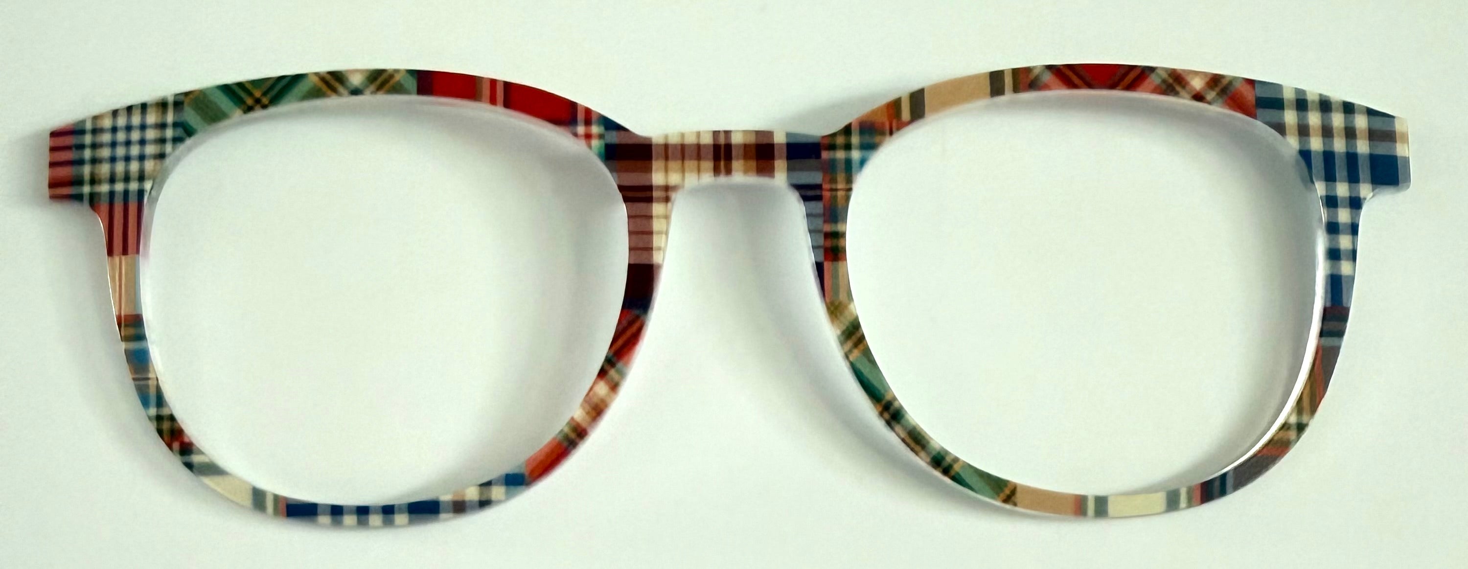 PAIR Reese Topper; multi-directional plaid
