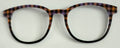 PAIR Reese Topper; orange and purple checkered to black fade