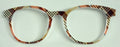 PAIR Reese Topper; brown toned plaid
