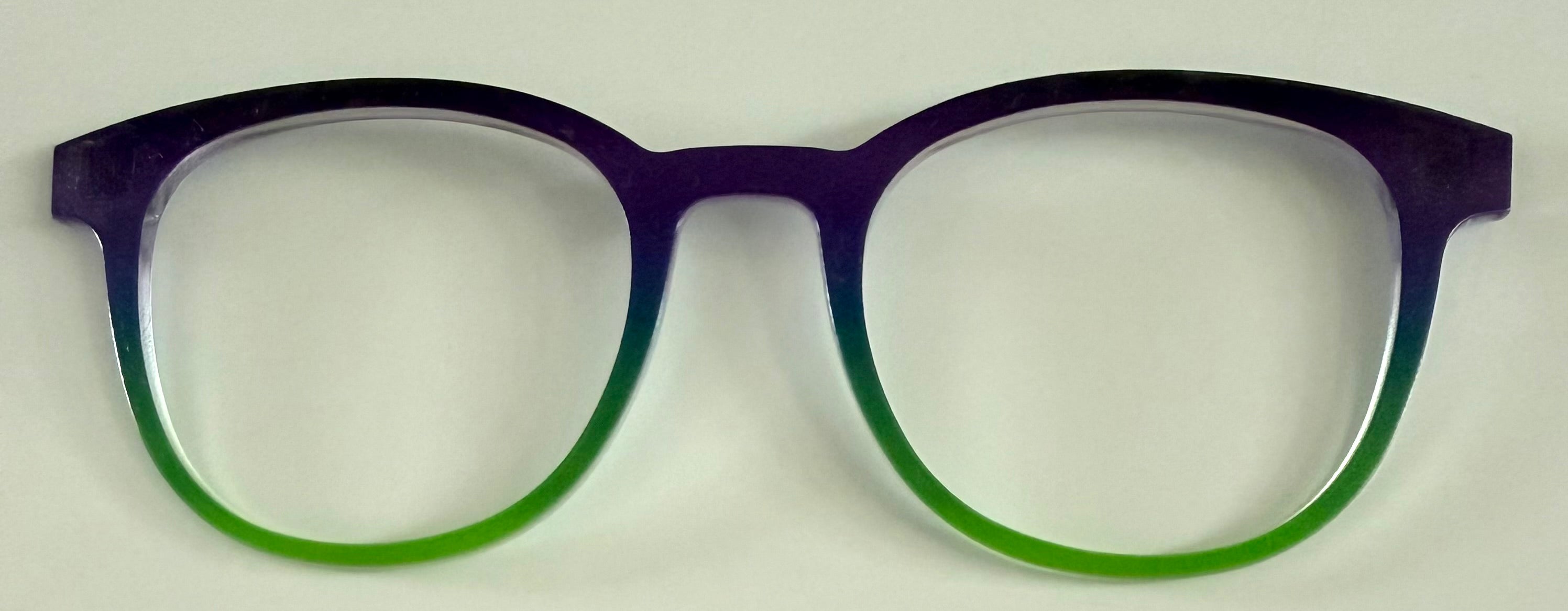 PAIR Reese Topper; navy to lime gradient