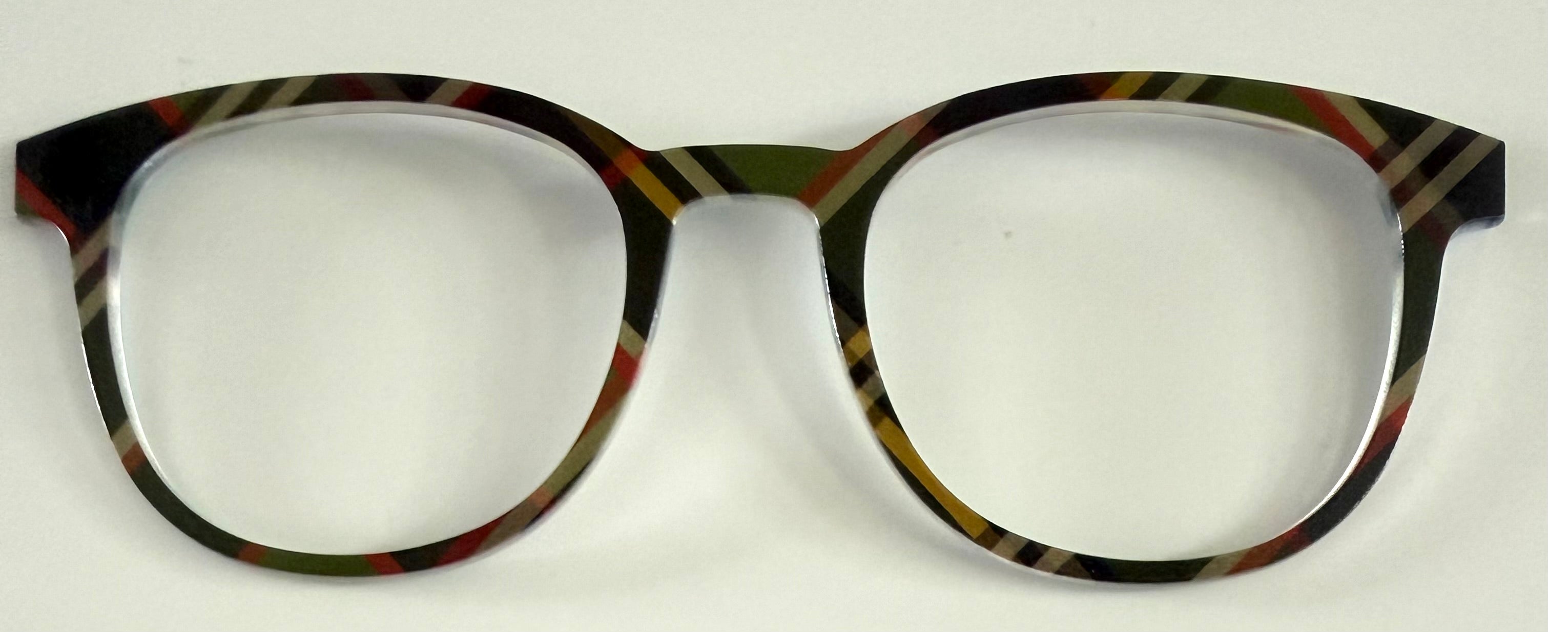 PAIR Reese Topper; dark plaid with brown and black